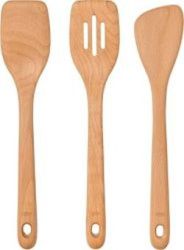 OXO 3 Piece Good Grips Wooden Turner Set, large